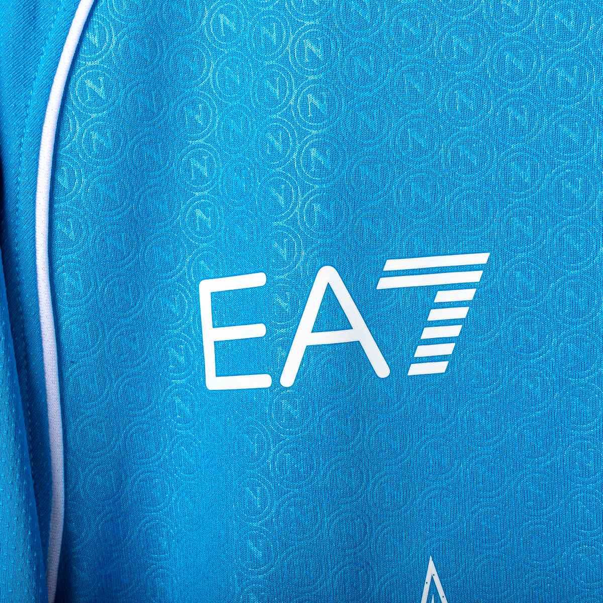 Napoli EA7 Osimhen 9 Signed Home Shirt 2023/2024