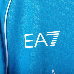 Napoli EA7 Osimhen 9 Signed Home Shirt 2023/2024