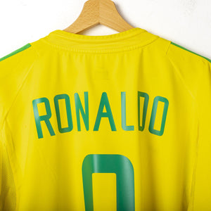 maglia home brasile nike ronaldo n9 2002