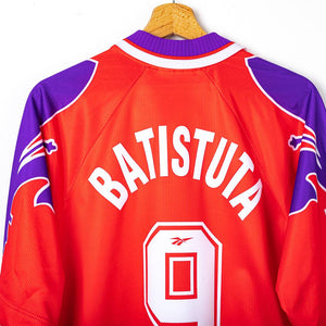 Maglia Third Rossa Fiorentina Reebok Batistuta 9 1996/1997