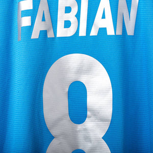 maglia home champions league napoli kappa Fabian 8 2019/2020