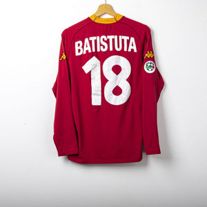 Maglia Home Roma Kappa Batistuta 18 2000/2001