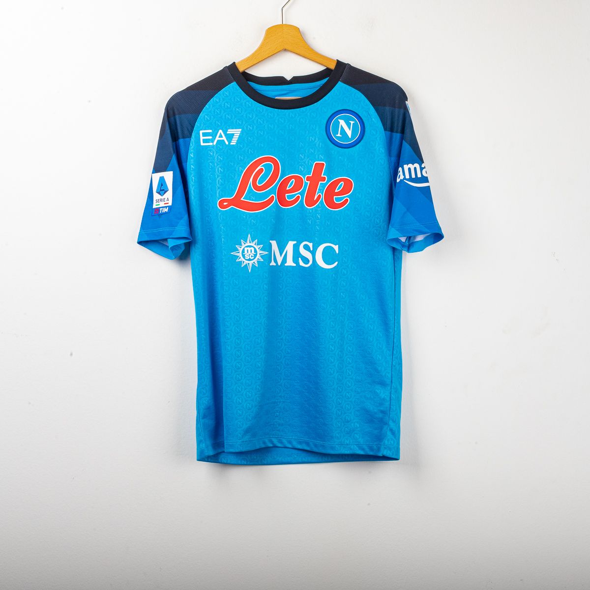 Maglia Home Ssc Napoli Ea7 Di Lorenzo 22 2022/2023