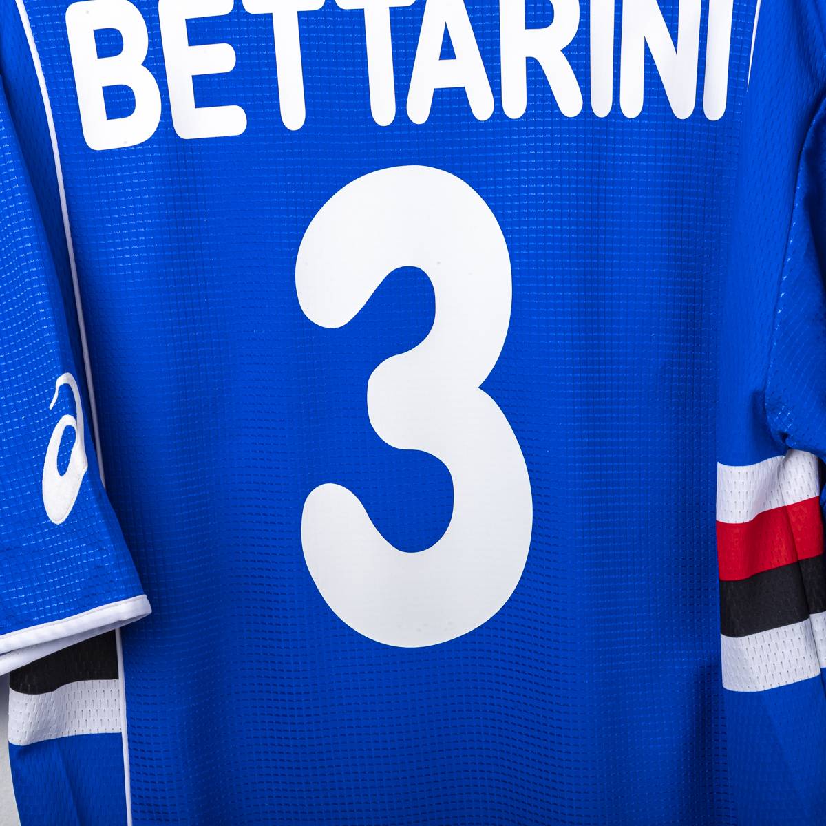 maglia home sampdoria asics bettarini 3 2002/2003