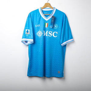 Maglia Home Napoli EA7 Mc Tominay 8 Autografata 2025/2026