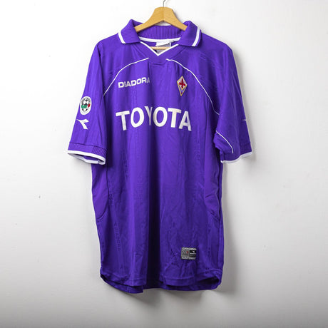 Maglia Home Fiorentina Diadora Nuno Gomes n21 2000/2001