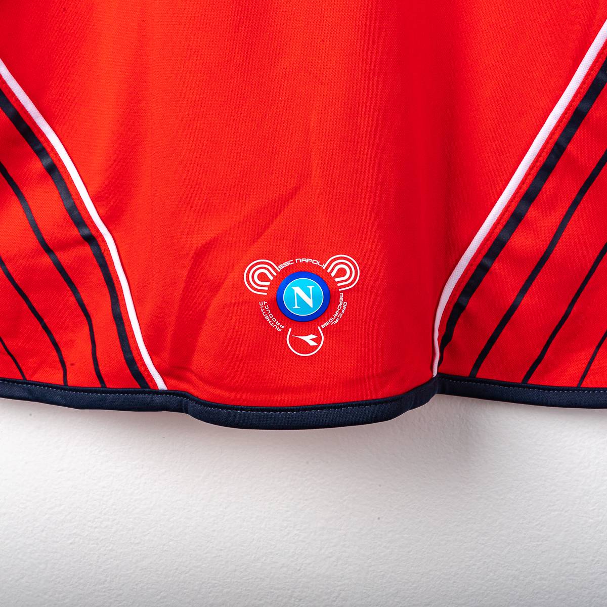 Maglia Third Napoli Diadora Hamsik 17 2007/2008