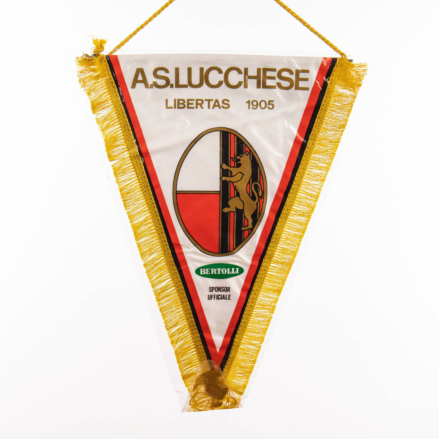 Gagliardetto A.S. Lucchese 1905 Bertolli Dueffe Sport Anni 1990