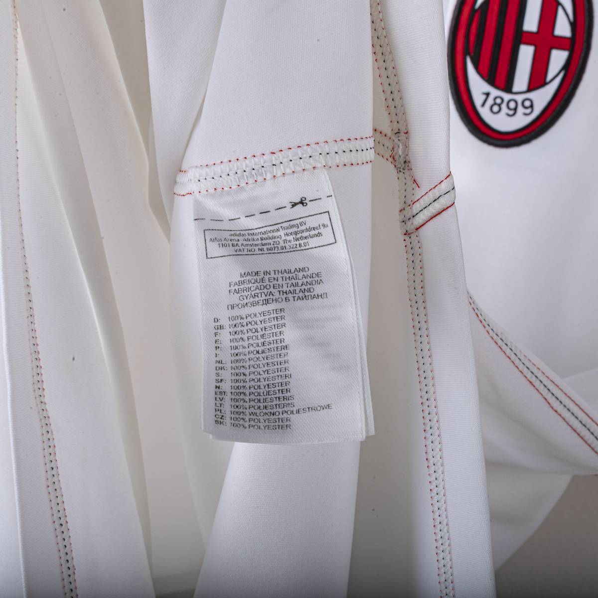 Milan Away Adidas Ronaldinho 80 UEFA Shirt 2010/2011