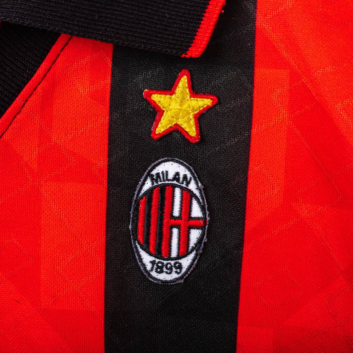 Maglia Home Milan Lotto Opel Maldini 3 1995/1996