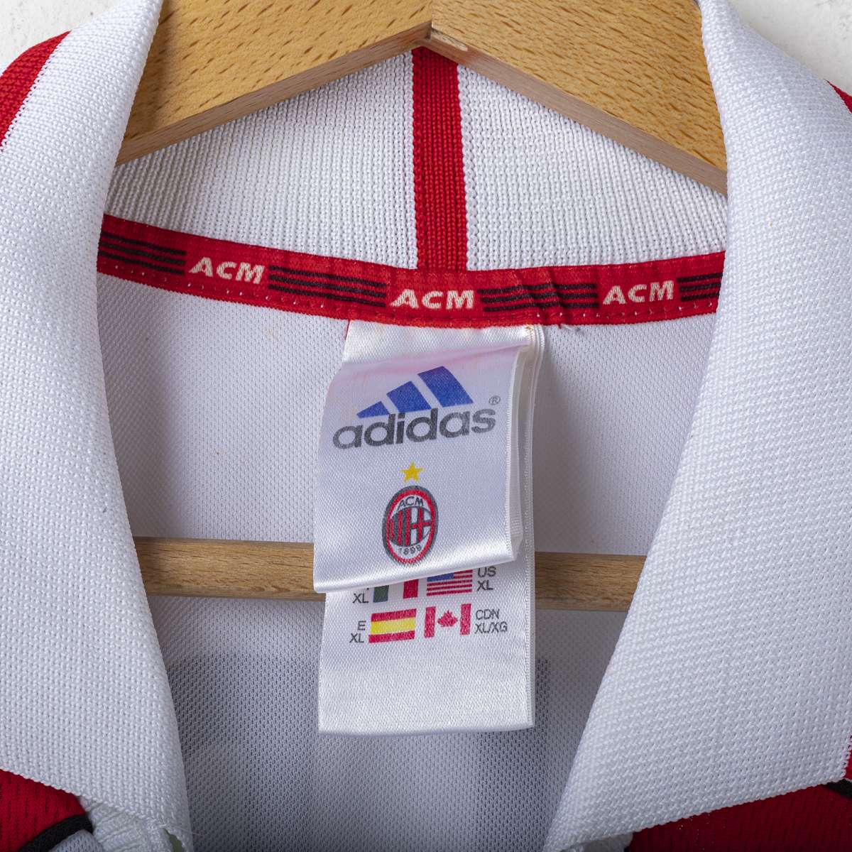 AC Milan Away Shirt Adidas Opel Maldini 3 2001/2002