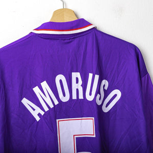 Maglia Home Fiorentina Reebok Amoruso n5 1995/1996