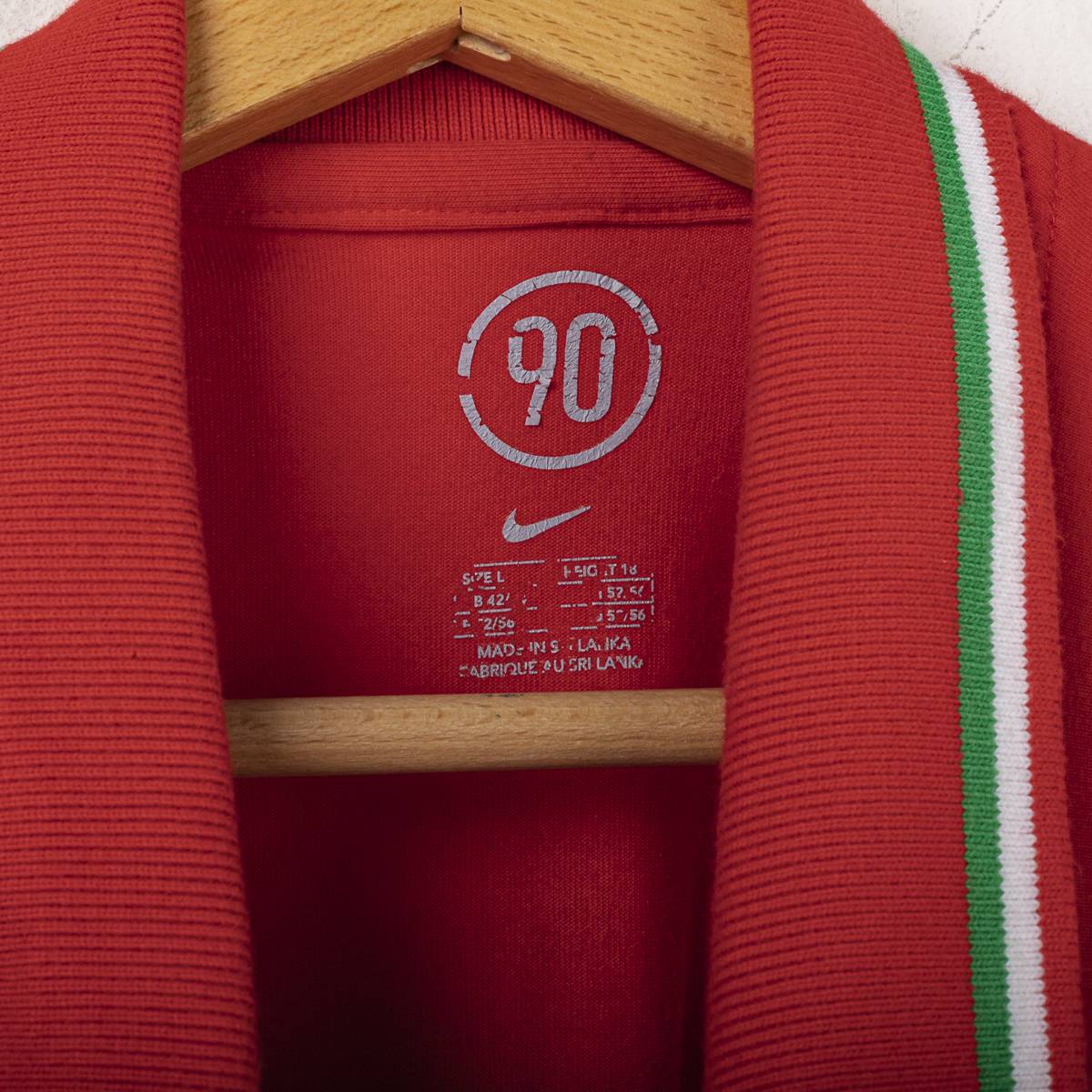Polo rossa rappresentanza Juventus Nike 2005/2006