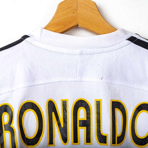 Maglia Home Real Madrid Adidas Siemens Ronaldo 9 2003/2004