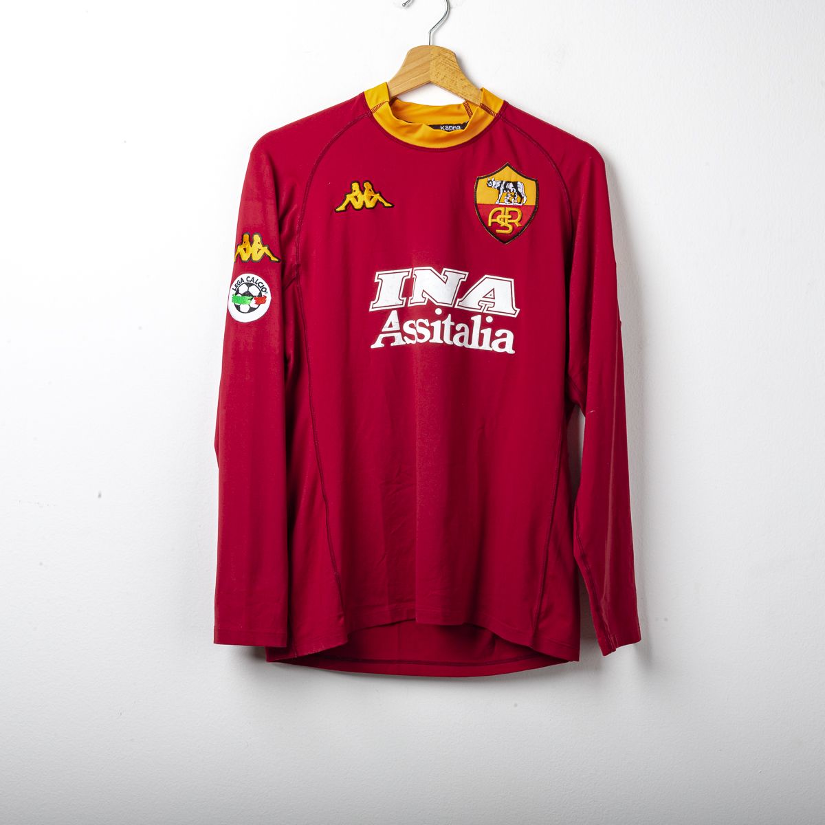 Maglia Home Roma Kappa Batistuta 18 2000/2001