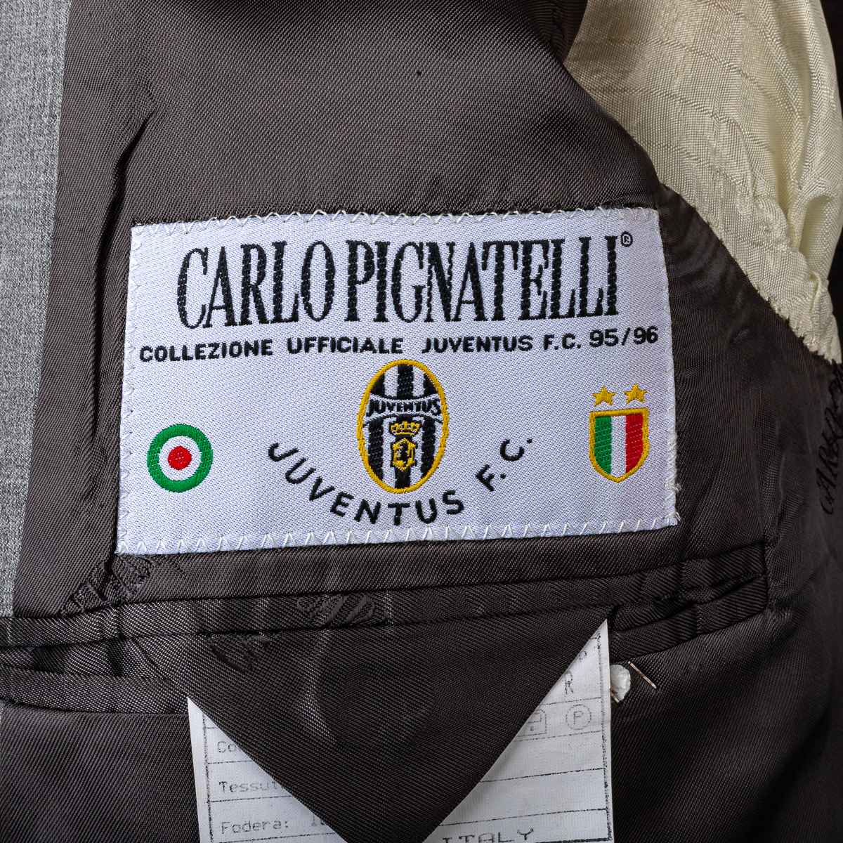 Giacca Abito Juventus Tessuto Loro Piana 1995/1996