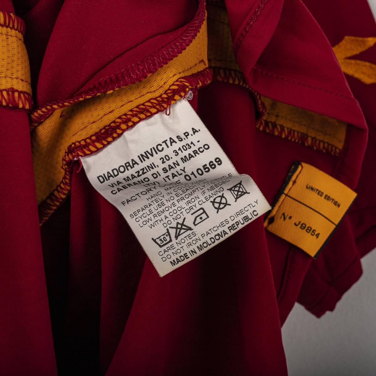 Maglia Home As Roma Diadora Totti n10 2004/2005