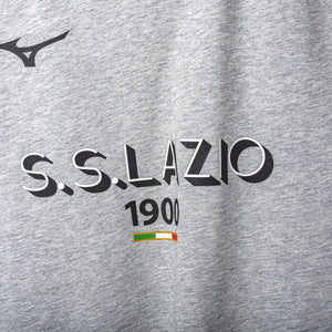 t-shirt  lazio 1900 mizuno grigia 2022/2023