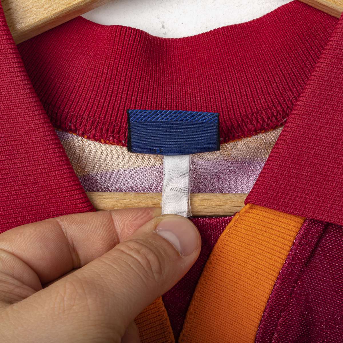 Roma Asics Ina Totti 20 1995/1996 Home Shirt