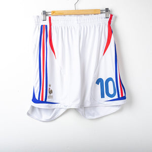 Pantaloncini Home Francia Adidas N°10 2006