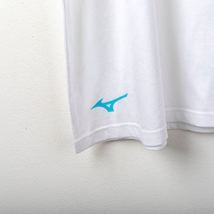 T-shirt anniversario Lazio Mizuno bianca