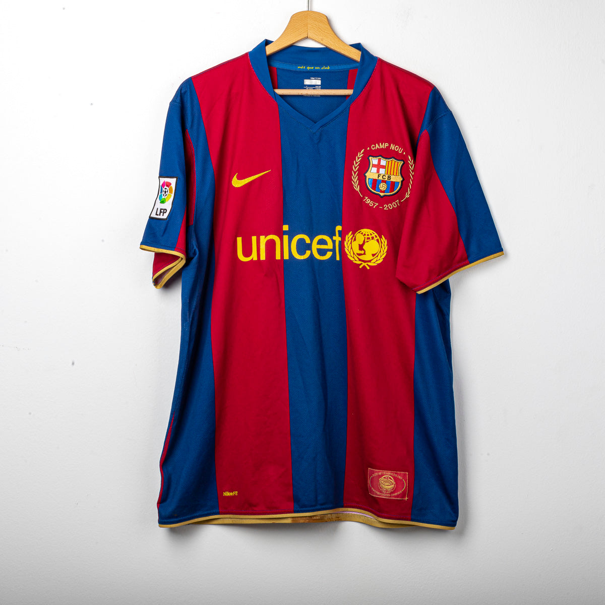 Maglia Home Barcellona Nike Ronaldinho n10 2007/2008