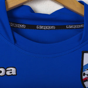 maglia home sampdoria kappa flachi 10 2005/2006