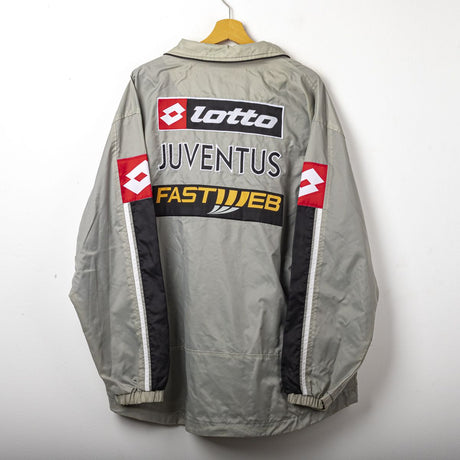 Giacca grigia juventus lotto fastweb 2002/2003