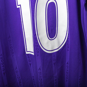Maglia Home Fiorentina Diadora Rui Costa n10 2000/2001