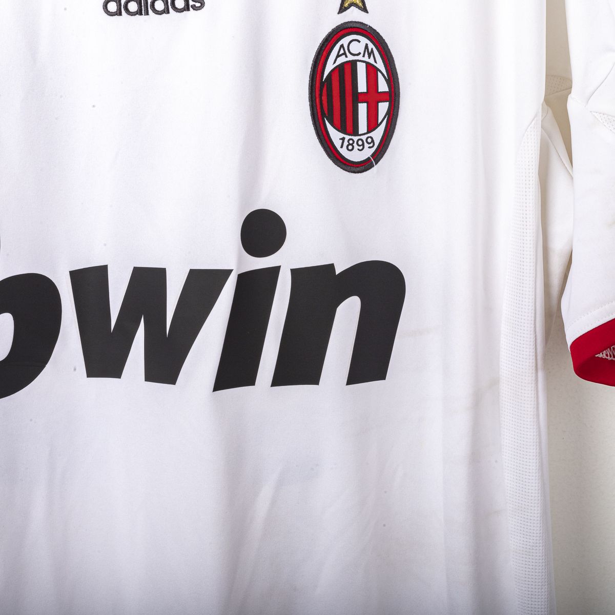 maglia away milan Adidas Ronaldinho 80 mc 2007/2008