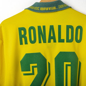 Maglia Home Brasile Ronaldo 20 Umbro Mondiale 1994