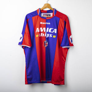Bologna Macron Amica Chips 2004/2005 Home Shirt