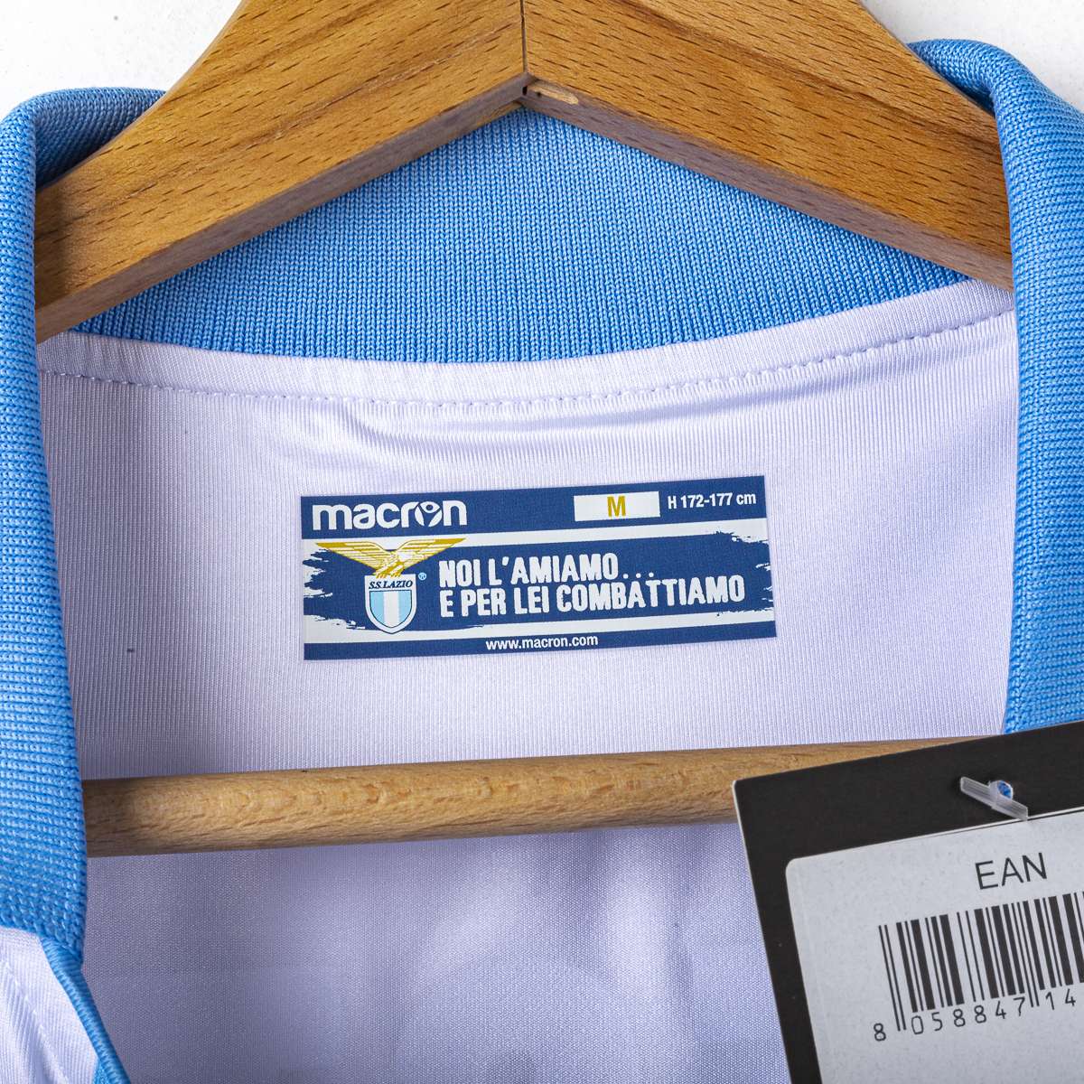 maglia away lazio macron Nesta 13 europa league 2017/2018