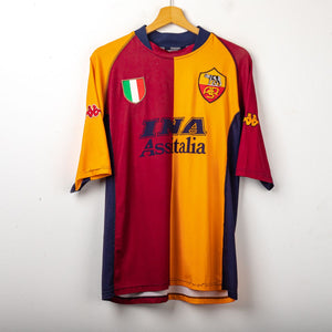 Maglia Fourth As Roma Samuel 19 Kappa 2001/2002