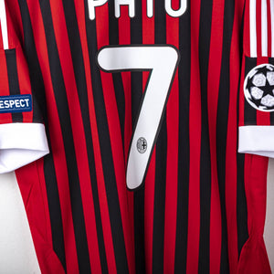 Maglia Home Milan Adidas Pato 7 Uefa 2011/2012