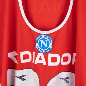 Pettorina Tv Napoli Diadora 72 2006/2007