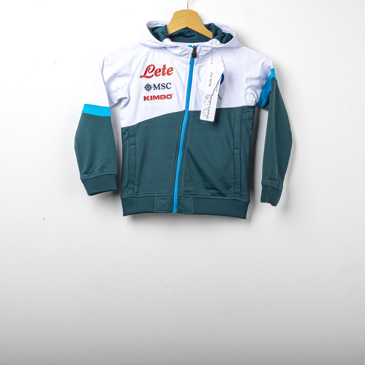 Tuta bambino cappuccio Napoli Kappa 2020/2021