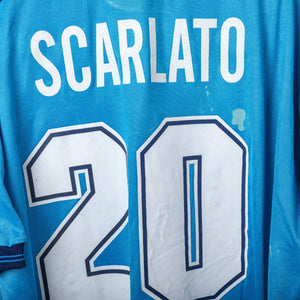 Maglia Amichevole Home Napoli Nike Scarlato 20 1998/1999
