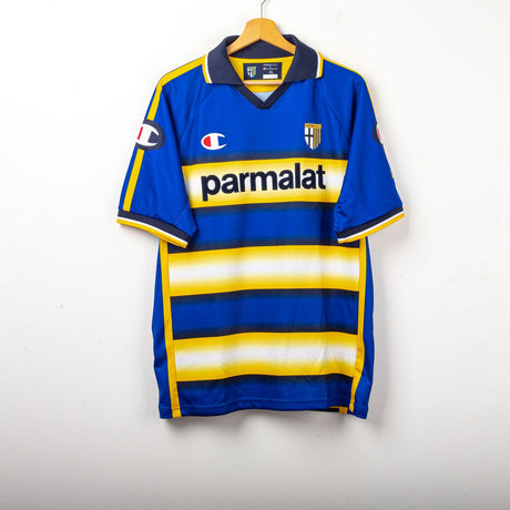 Maglia Home Ac Parma Champion Adriano n9 2003/2004