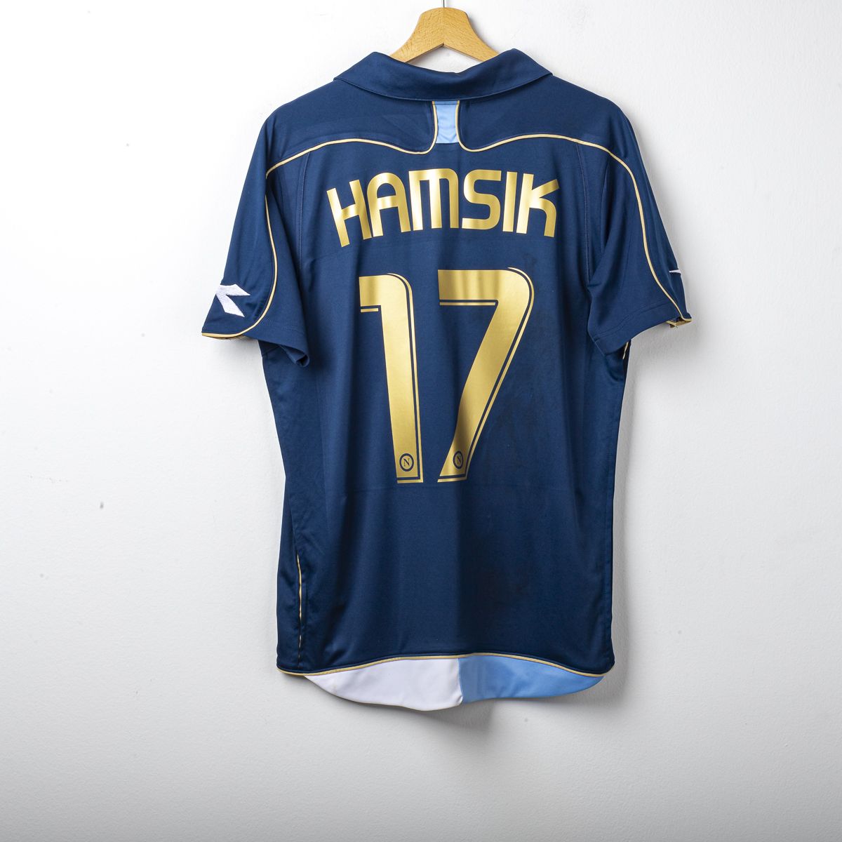 Maglia Third Napoli Diadora Hamsik n17 2008/2009