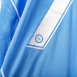 Napoli Diadora Home Shirt Lete Lavezzi 7 2007/2008