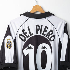 Maglia Home Juventus Kappa Del Piero 10 XL 1997/1998