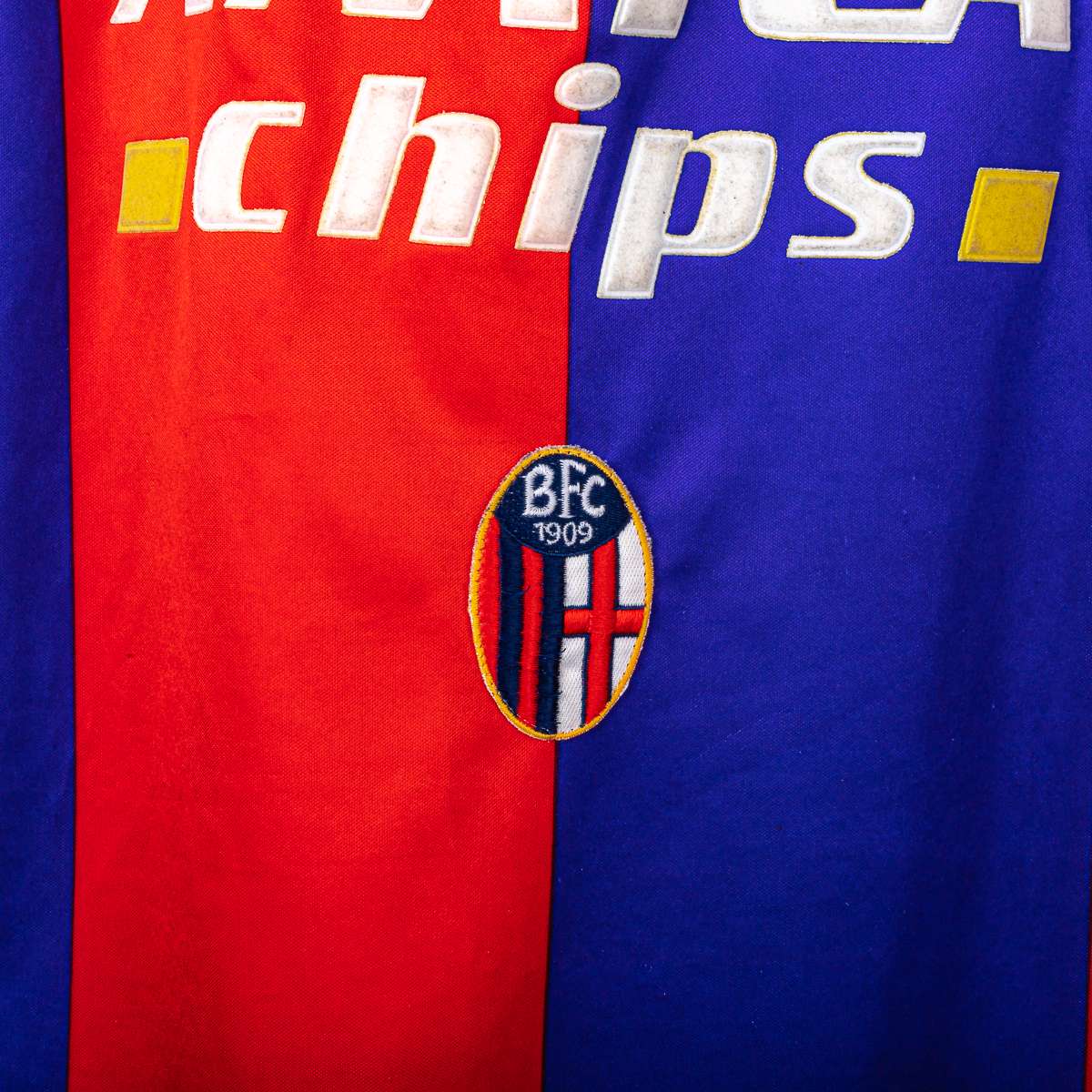 Bologna Macron Amica Chips 2004/2005 Home Shirt