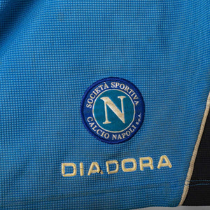 Pantaloncini Home Napoli Diadora N18 2002/2003 44x53