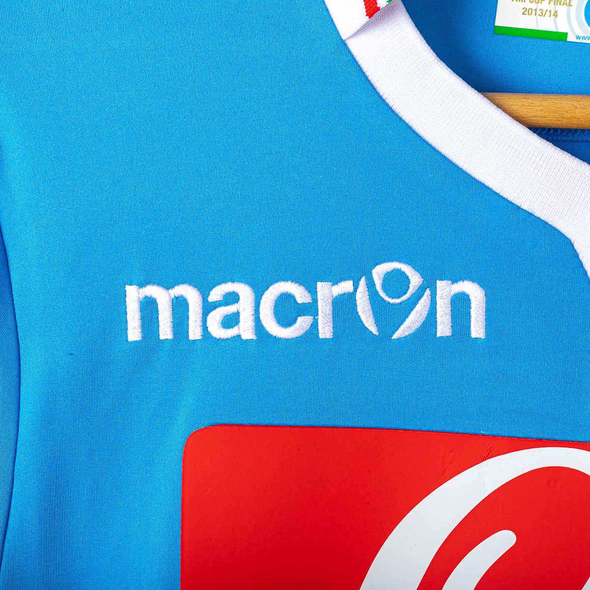 Maglia Home Napoli Finale Tim Cup Insigne 24 N°1745/1926 2013/2014