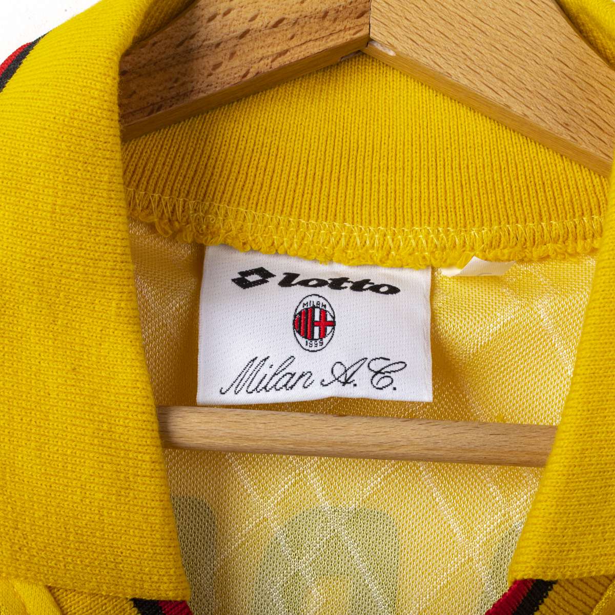AC Milan Lotto Opel Baresi 6 Third Shirt 1995/1996