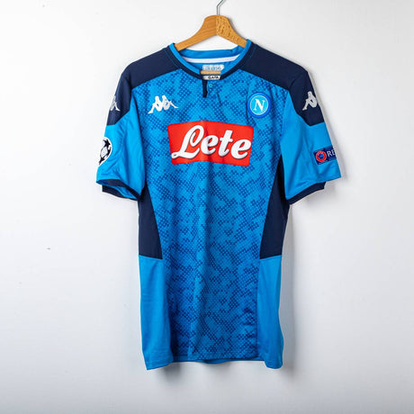 2018/2019 uefa napoli home kappa mertens 14 shirt