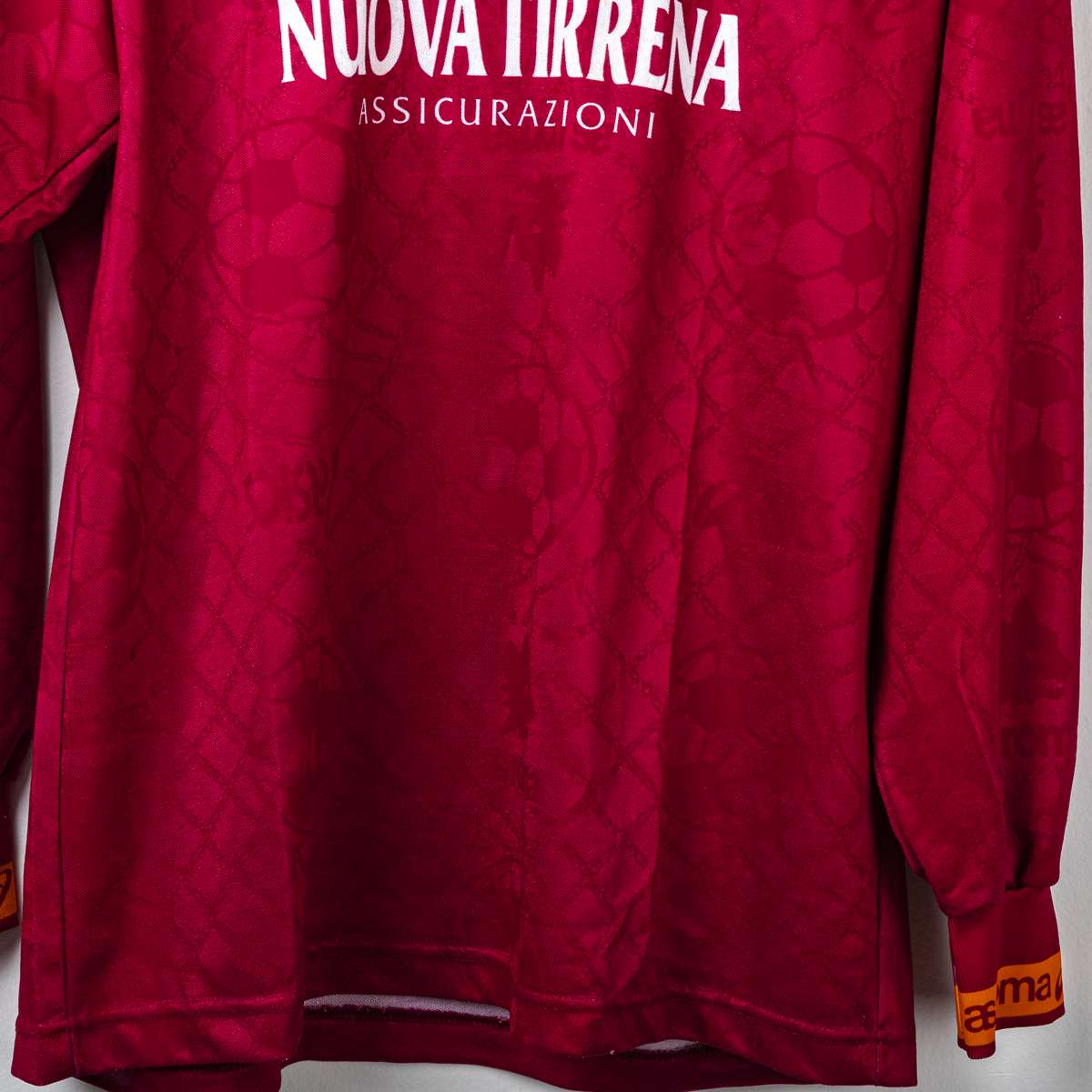 Maglia Home AS Roma Asics Nuova Tirrena N°9 1994/1995