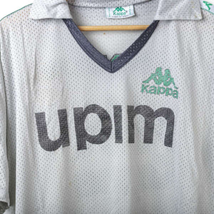 Maglia Allenamento Bianca Juventus Kappa Upim 1990/1991