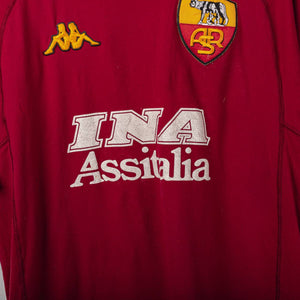 Maglia Home As Roma Kappa Batistuta n18 2000/2001